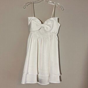 Alter'd State Adorable White Mini Dress